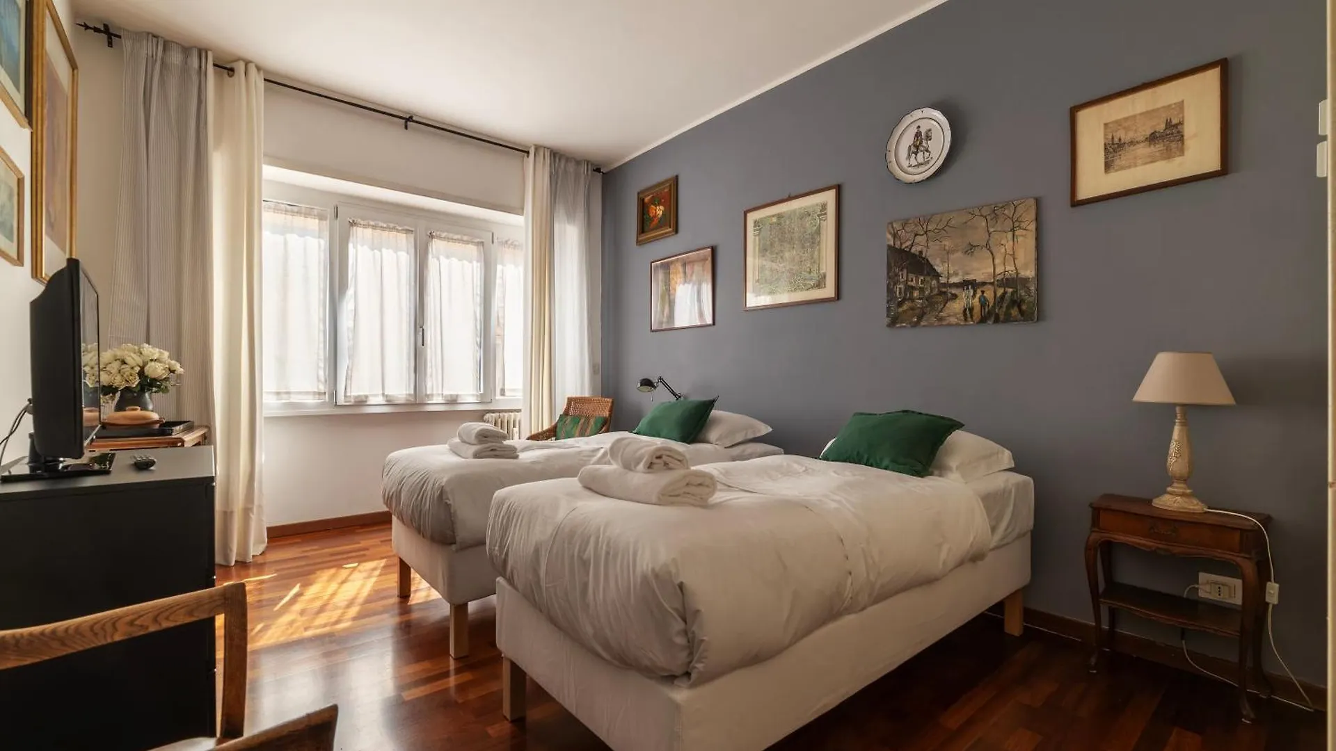 Cipro Apartment With Balconies Rome